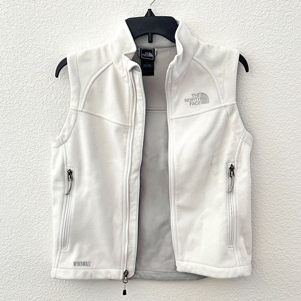 The Noth Face Windwall 1 Fleece Vest - Women's (Size S) White